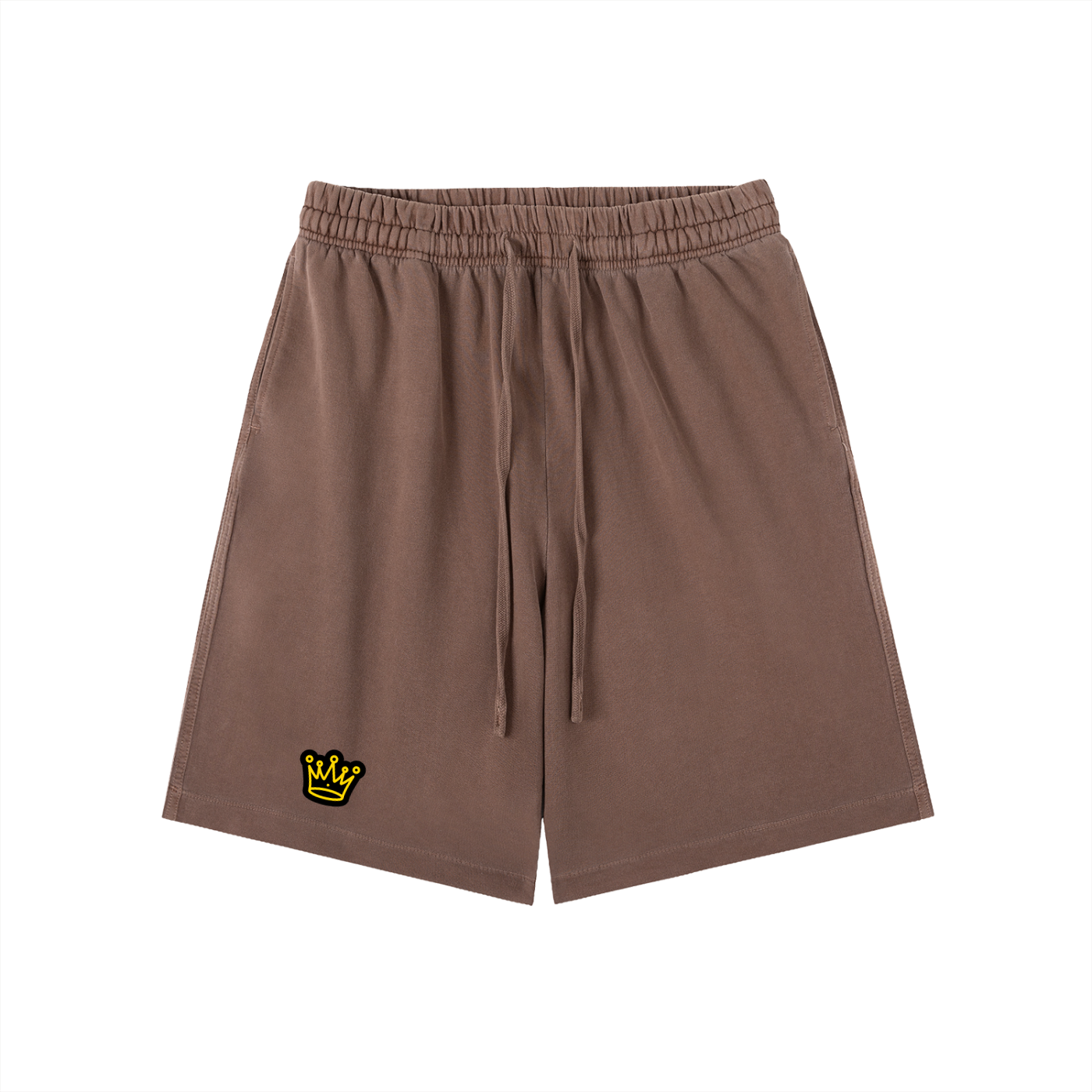 Guap Boyz KING Vintage Wash Cotton Shorts