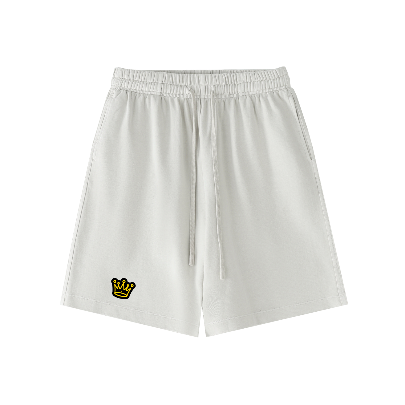 Guap Boyz KING Vintage Wash Cotton Shorts