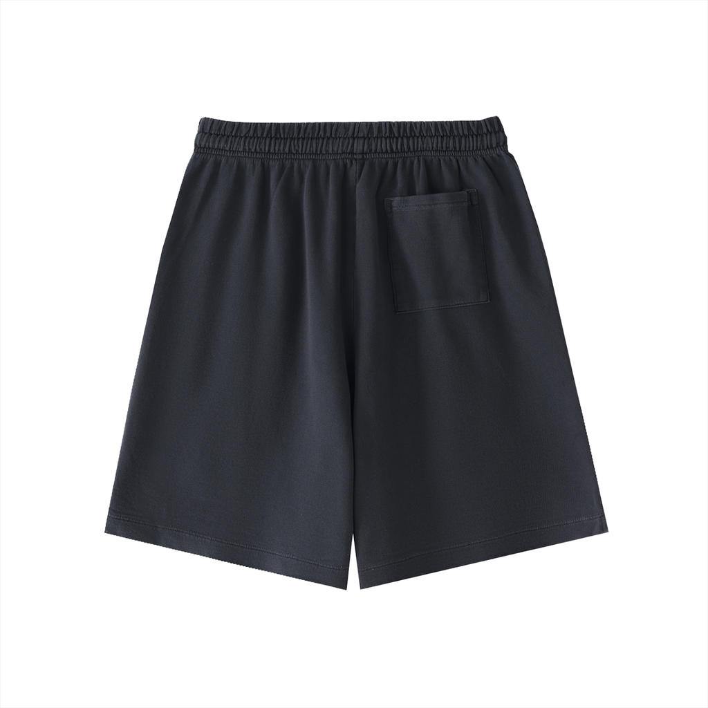 Guap Boyz KING Vintage Wash Cotton Shorts