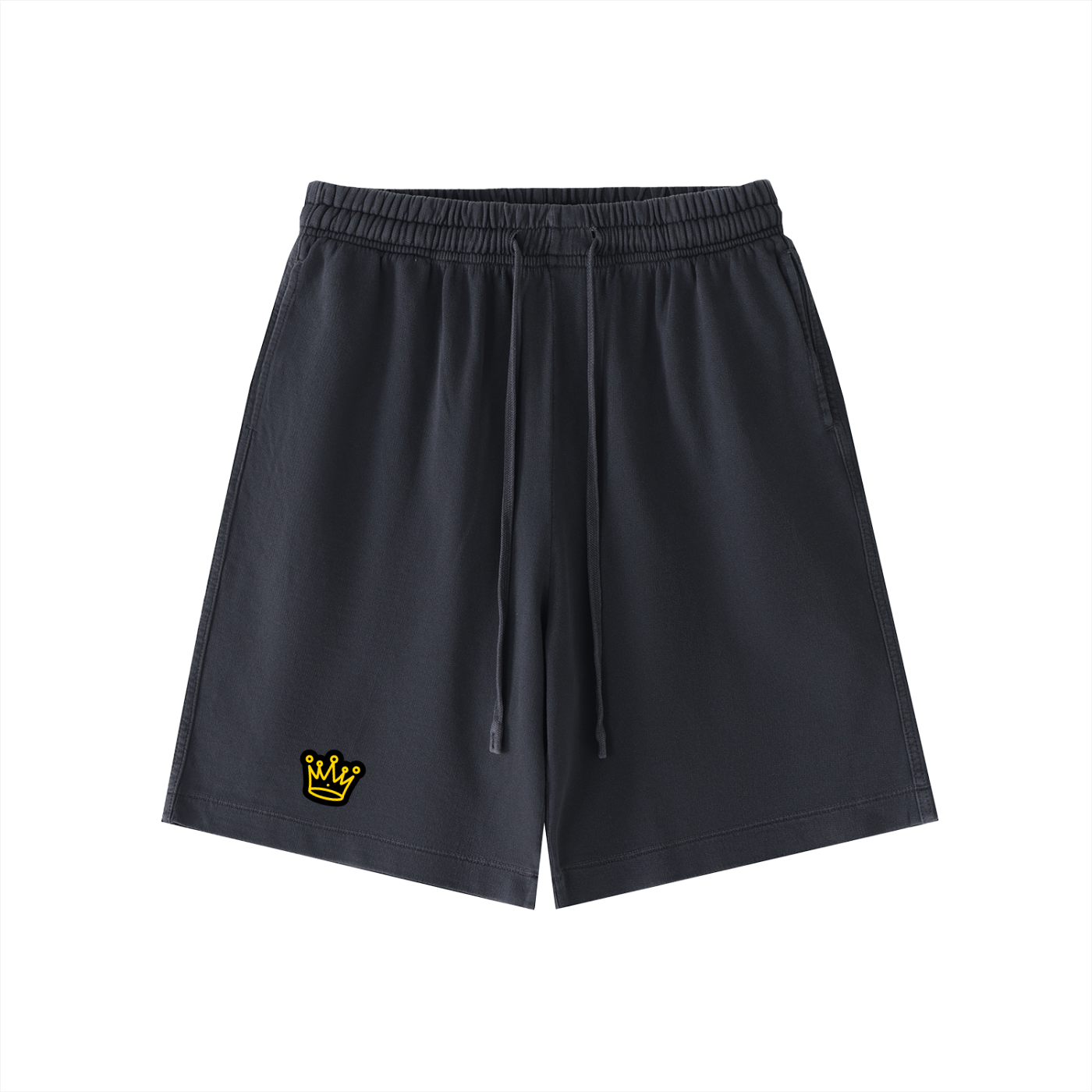 Guap Boyz KING Vintage Wash Cotton Shorts